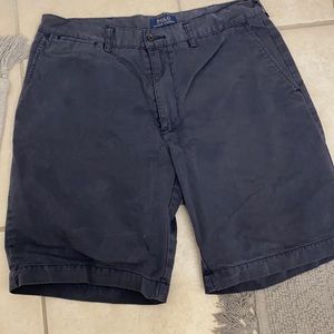 Navy Polo Khaki Shorts
